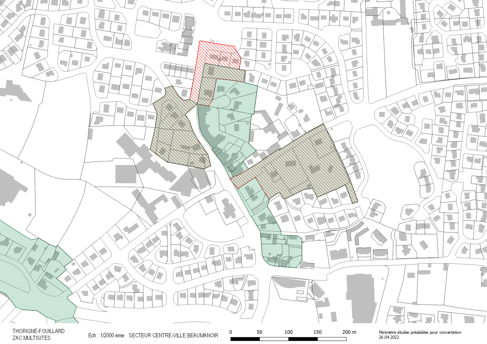 Projets d urbanisme Thorigné Fouillard